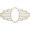 Ekena Millwork Elizabeth Wood Fretwork Pierced Ceiling Medallion, Birch, 28"W x 14"H x 7 3/4"IW x 13 1/4"IH x 3/8"T CMWP28X14X0375EBBI - alternate 1